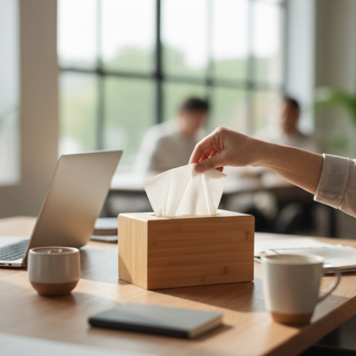 Living room tissue box